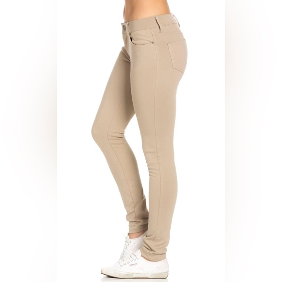 🌻O.S.C. Khaki Pants/Jeggings - Picture 5 of 6